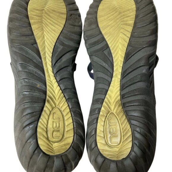 JBU by Jambu Shoes Womens Size 9 Blue Memory Foam Cutout Comfort Casual Sandals - Picture 3 of 6